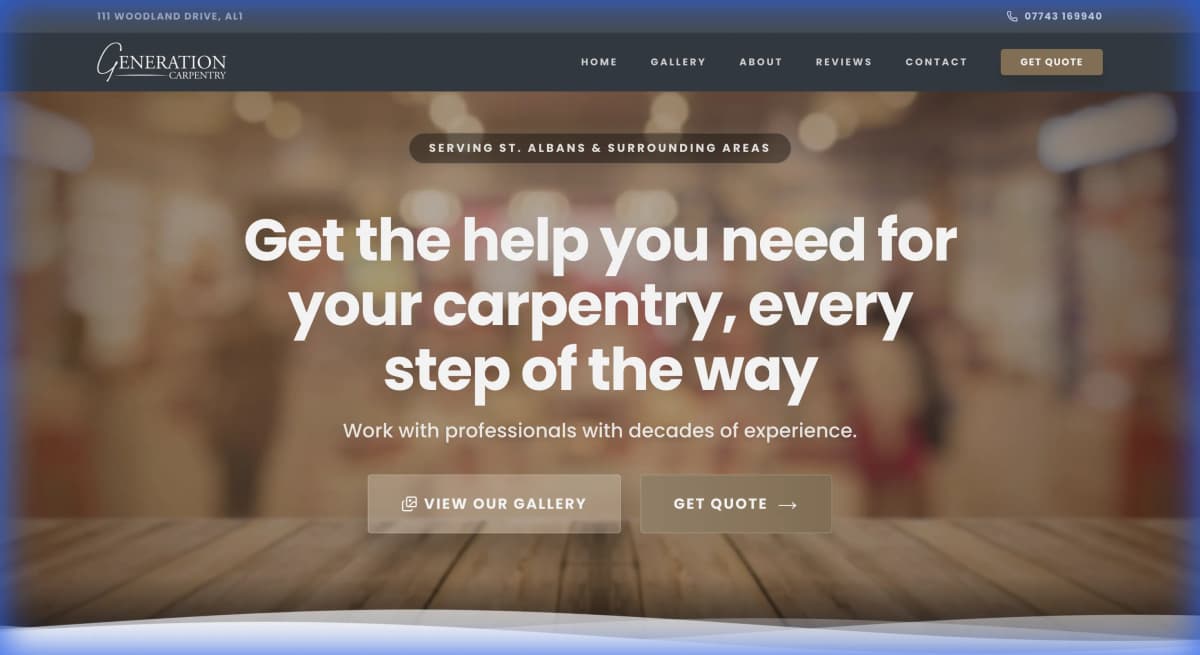 Generation Carpentry